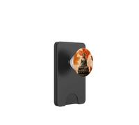 Autumn Buddha Lotus Flower - Fall Leaves - Buddhism Buddhist PopSockets PopWallet for MagSafe