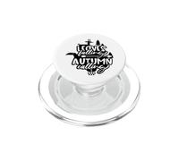 Autumn Calling Leaves Falling Thanksgiving Fall PopSockets PopGrip for MagSafe