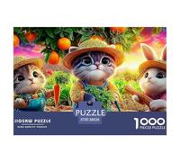 Autumn CatPremium 1000-Piece Jigsaw Puzzles for Adults Offering A Challenging Educational Games Experience - A Perfectly Suited Gift for Adults And Kids Age 12 Years And Up to Explore Together 38x26c