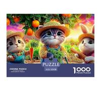 Autumn CatPremium 1000-Piece Jigsaw Puzzles for Adults Offering A Challenging Educational Games Experience - A Perfectly Suited Gift for Adults And Kids Age 12 Years And Up to Explore Together 52x38c
