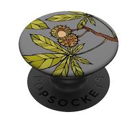Autumn Chestnuts on the Tree Branch PopSockets Swappable PopGrip