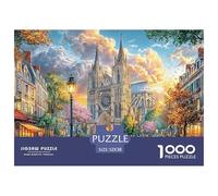 Autumn CityscapeColossal Jigsaw Puzzles for Adults A Vast Collection of 1000 Advanced, Seemingly Impossible Challenging Puzzle Game Pieces - A Majestic Gift for Determined Adult And Young Adult Enthu