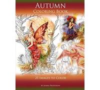 Autumn Coloring Book: 25 Images to Color