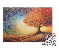 Autumn Colors 1000pcs (75x50cm) Erwachsenenpuzzle - Symbolize Gratitude Erwachsenenpuzzle DIY-Puzzlespielzeug