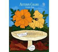 Autumn Colors Coloring Book Left-Handed Edition: 8 (Color Pics By Lis Left-Handed Books)