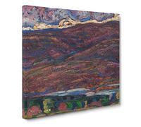 Autumn Colour by Marsden hartley Canvas Print | Gallery Wrapped 30mm Frame Wall Art | 14x14 inches | Ready to Hang | Classic Landscape Picture | Living Room Bedroom Lounge Office