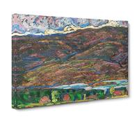 Autumn Colour By Marsden Hartley Canvas Print | Gallery Wrapped 30mm Frame Wall Art | 30x20 inches | Ready to Hang | Classic Landscape Picture | Living Room Bedroom Lounge Office