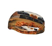 Autumn Country Barn Stylish Sweatband Sports and Outdoor Activities,Adjustable,Elastic,Breathable Headband