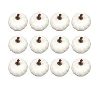 Autumn Decor Mini Foam Artificial Pumpkins 12Pcs - Halloween, Thanksgiving, Wedding, Christmas Decorations