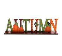 Autumn Decor Wood Sign, Wooden Thanksgiving Sign, Autumn Decor Wood Sign Fall Signs Thanksgiving Table Centrepieces Pumpkin Leaves Autumn Letter Festival Decor Harvest Party
