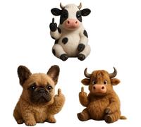 Autumn Decorations,Soft Baby Doll Soft Soft Toy Animals Decor Mini Cute Plush Hypoallergenic Living Room Ornaments Soft And Cuddly Plushie Unique Bedroom Decorations Mini Plushie Middle Finger
