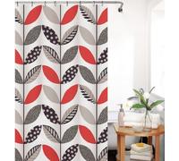 AUTUMN DESIGNER PEVA SHOWER CURTAIN 180 X 180CM