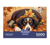 Autumn Dog Resting Durable Cardboard Fun Interactive Game, Perfect for Improving Thinking Skills And Concentration 70x50cm/1000pcs