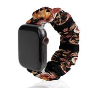 Autumn Dragon Funny Scrunchie Watch Band Elastic Soft Sport Strap Compatible with IWatch 38mm/40mm