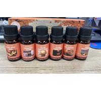 Autumn Essential Oils Set - 6x10ml Seasonal Diffuser Oils Including Pumpkin Spice, Apple Cider & Cinnamon - Essential Oils for Diffusers for Home, Cosy Autumn Scents for Aromatherapy