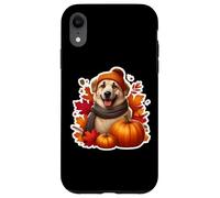 Autumn Fall Anatolian Shepherd Dog Owner Lover Vintage Cute Case for iPhone XR