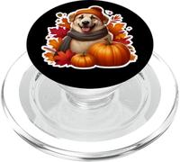 Autumn Fall Anatolian Shepherd Dog Owner Lover Vintage Cute PopSockets PopGrip for MagSafe