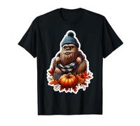 Autumn Fall Big-Foot Big Foot Sasquatch Lover Thanksgiving T-Shirt