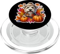Autumn Fall Glen of Imaal Terrier Ter Dog Owner Thanksgiving PopSockets PopGrip for MagSafe