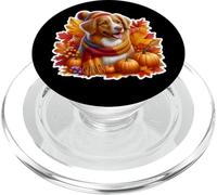 Autumn Fall Nova Scotia Duck Tolling Retriever Dog Owner Mom PopSockets PopGrip for MagSafe