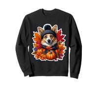 Autumn Fall Portuguese Podengo Pequeno Dog Owner Mom Dad Sweatshirt