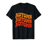Autumn Fall Season Foliage Falling Leaves Pumpkin Spice T-Shirt