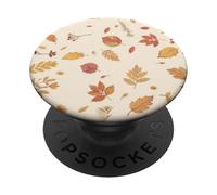 Autumn Falling Leaves Cozy Fall Season Happy Fall PopSockets Adhesive PopGrip