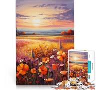 Autumn Flowers jigsaw 1000 pieces for adults Help the brain exercise addictive toys to cultivate patience great gift 38x26cm