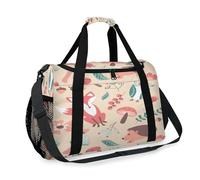 Autumn Forest Animal Travel Duffel Bag for Girls Boys Women Men Cute Animal Weekend Overnight Bag Shoulder Tote Luggage Handbag for Travel Sports Gym