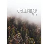 Autumn Forest Calendar/Planner: paperback