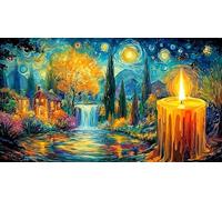 Autumn forest fox among mushrooms Jigsaw Puzzle for Kids 1000 Pieces - Fun and Challenging Game for Adults Family 38x52/1000pcs