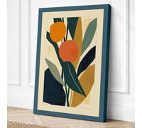 Autumn Fruit & Foliage Canvas Wall Art Print 30x20 Inch (76 x 51 cm)