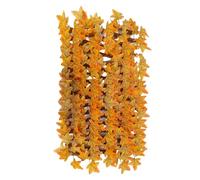 Autumn Garden Trellis Screening, Artificial Expandable Garden Maple Leaf Fence, Hedge Roll, Privacy Fence Screen Artificial Hedge Screening for Balcony, Outdoor (1 PCS)