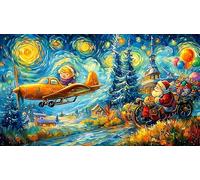 Autumn-gnome-with-squirrel-and-mushrooms Adult Jigsaws 1000Pc Fun and Challenging Family Game Puzzle Game Educational Game Challenge Beautiful Decoration Puzzle 38x26/1000pcs