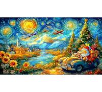 Autumn-gnome-with-squirrel-and-mushrooms Jigsaw Puzzle 1000 Piece Recycled Paper Great Gift Idea Challenging Puzzles for Relaxation, Creativity & Gift Giving for Adults 38x52/1000pcs