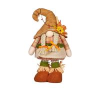 Autumn Gonks Home Decorations, Gnomes With Extendable Legs, Cute Plush Handmade Fall Gnome Doll With Light Up Feature, Thanksgiving Standing Gnomes, Extendable Design Festive Thanksgiving Theme