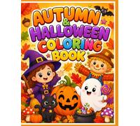 Autumn & Halloween Coloring Book