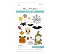 Autumn & Halloween Embellishments Etched Dies from The 3D Felt Décor Collection by Sandi Maciver