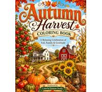 Autumn Harvest Coloring Book (Colorful Seasons Coloring Collection)