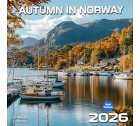 Autumn In Norway 2026 Calendar