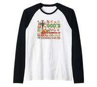 Autumn is God's Way of Showing Beautiful Change Raglan Baseball Tee