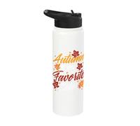 Autumn is My Favorite Color Autumn Season Stainless Steel Insulated Water Bottle