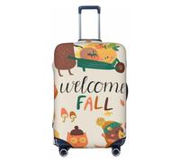 Autumn Leaf Autumn in The Welcome Fall, Medium Elastic Luggage Cover Suitcase Covers Protector
