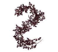 Autumn Leaf Garland, 180 cm Artificial Fall Vine for Fireplace Mantel Decor | Lifelike Autumn Foliage Adds Warm Harvest Style To Mantels Fireplaces Patios Gardens Living Rooms Yards Parties And Seasonal