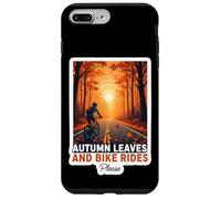 Autumn Leaves And Bike Rides Please Bicycle Fall Lover Quote Case for iPhone 7 Plus/8 Plus