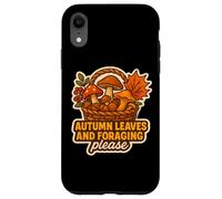 Autumn Leaves And Foraging Please Fall Lover Vintage Forage Case for iPhone XR