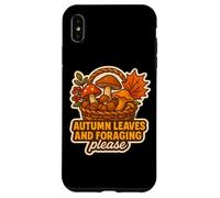 Autumn Leaves And Foraging Please Fall Lover Vintage Forage Case for iPhone XS Max