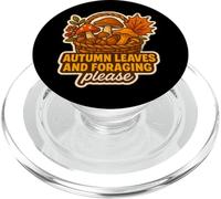 Autumn Leaves And Foraging Please Fall Lover Vintage Forage PopSockets PopGrip for MagSafe