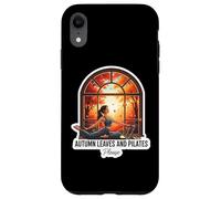 Autumn Leaves And Pilates Please Fall Lover Instructor Quote Case for iPhone XR