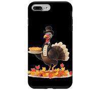 Autumn Leaves and Well Dressed Turkey with Fall Pie Case for iPhone 7 Plus/8 Plus
